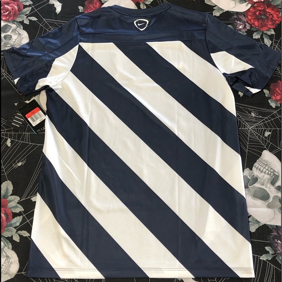 2013 NIKE DRI-FIT MCFC MANCHESTER CITY FUTBOL SOCCER TRAINING JERSEY MENS L RARE - Picture 7 of 8